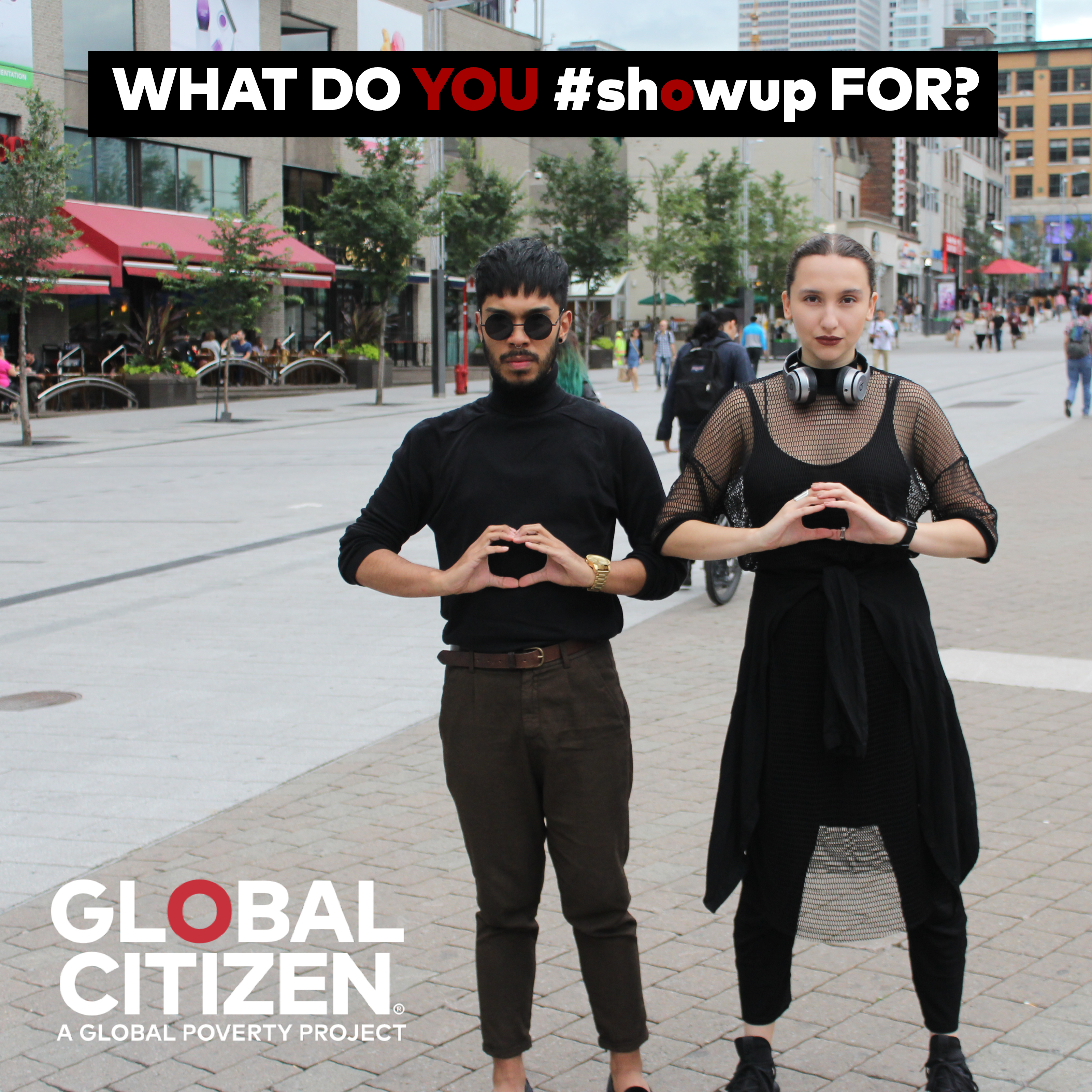 #showup for?