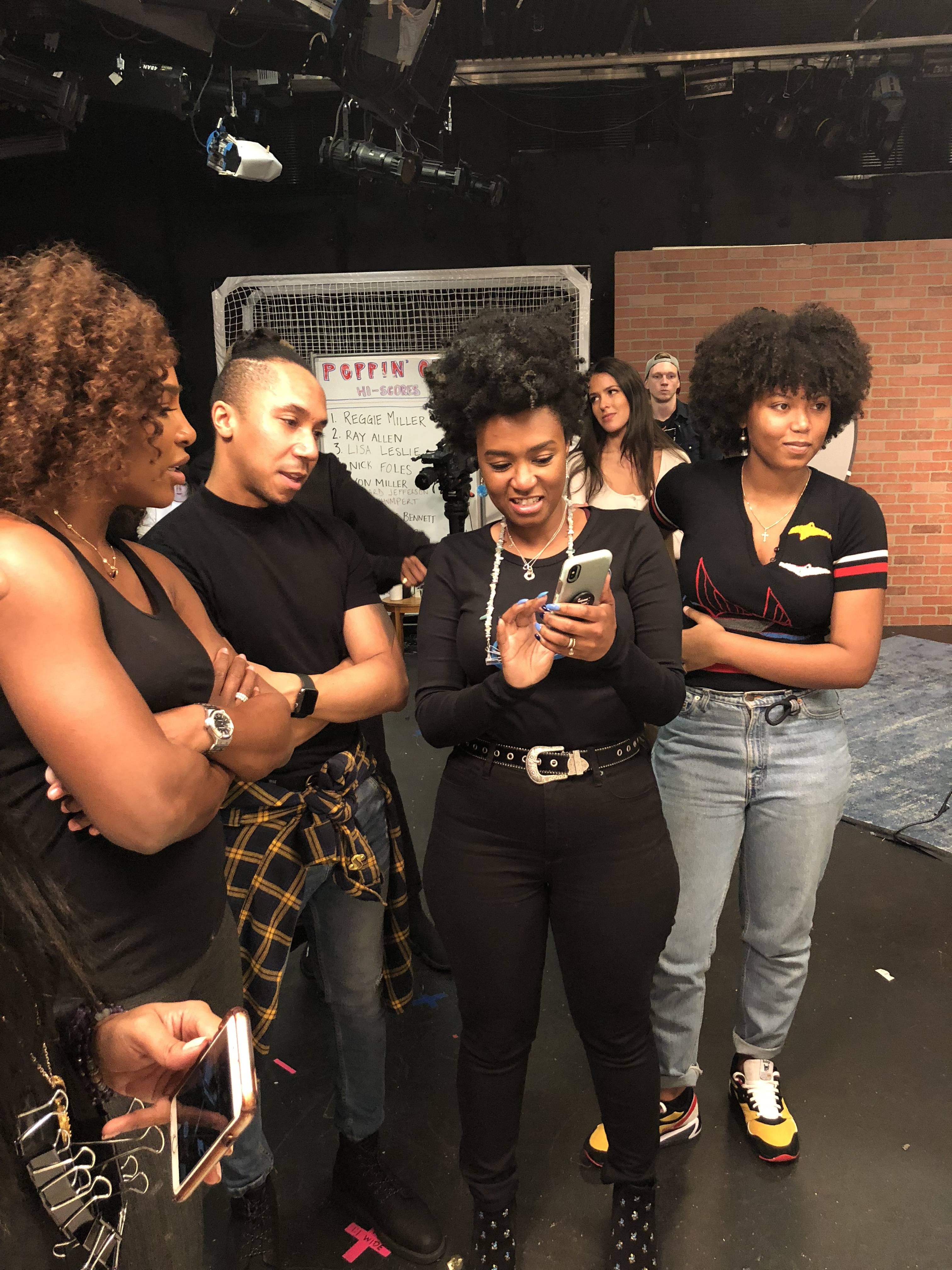 backstage
